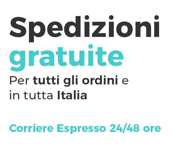 Spedizioni gratuite in tutta Italia